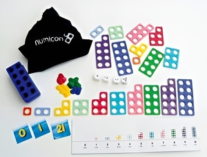 Комплект Нумикон для домашних занятий "Математический мешок" (4-5 лет) - fgospostavki.ru - Щёлково