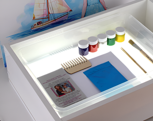 Стол-планшет "Водная фантазия" (Формат А4) - fgospostavki.ru - Щёлково