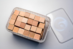 Игровой набор Фребеля "Кубики" (96 шт., бук, серия "Красота вокруг нас") - fgospostavki.ru - Щёлково