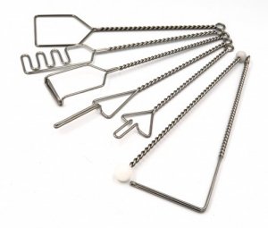 Комплект "Постановочные зонды с витыми ручками с колечком 2 шариками" (7 штук) - fgospostavki.ru - Щёлково