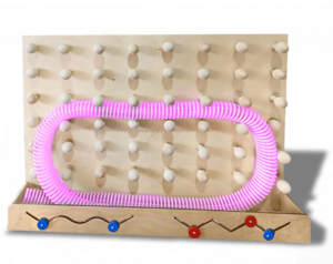 Тактильно-развивающая панель с трубой - fgospostavki.ru - Щёлково