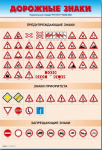 Стенды "Дорожные знаки № 1" - fgospostavki.ru - Щёлково
