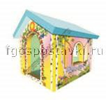 Домик игровой "Теремок" с рисунком (трансформируется в маты) - fgospostavki.ru - Щёлково