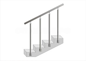 Перила для входной группы - fgospostavki.ru - Щёлково