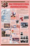 Плакат "Великая Отечественная война: Крах гитлеровского плана «молниеносной войны» " - fgospostavki.ru - Щёлково