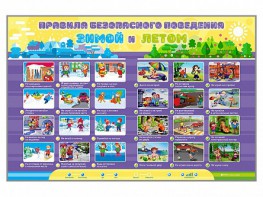 Интерактивный стенд "Правила безопасного поведения Зимой и Летом" - fgospostavki.ru - Щёлково