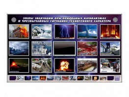 Многофункциональный интерактивный стенд-тренажер "Этапы эвакуации при природных катаклизмах и чрезвычайных ситуациях техногенного характера" - fgospostavki.ru - Щёлково