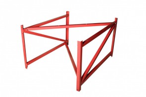 Ферма баскетбольная для щита из фанеры (вынос 1,2 м) - fgospostavki.ru - Щёлково