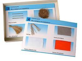 Коллекция "Лен и продукты его переработки" (средняя школа) - fgospostavki.ru - Щёлково