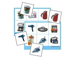 Логопедическое лото "Бытовая техника" (4 планшета, 24 карточки, цветное, ламинированное) - fgospostavki.ru - Щёлково