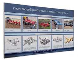 Электрифицированный светодинамический стенд «Почвообрабатывающие машины» - fgospostavki.ru - Щёлково