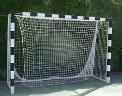 Сетка гашения для мини футбольных, гандбольных ворот (нить 4 миллиметра, 2,9Х1,9 метра) - fgospostavki.ru - Щёлково