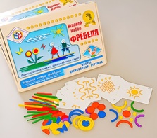 Игровой набор Фребеля "Узоры. Дымковская игрушка" (серия "Красота вокруг нас") - fgospostavki.ru - Щёлково