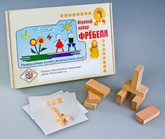 Игровой набор Фребеля "Кирпичики" (серия "Эксперимент") - fgospostavki.ru - Щёлково