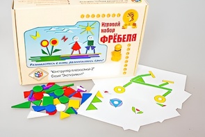 Игровой набор Фребеля "Конструктор плоскостной-2" (Серия "Эксперимент") - fgospostavki.ru - Щёлково