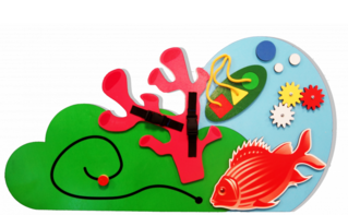 Бизиборд «Коралл» - fgospostavki.ru - Щёлково