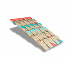 Тактильное домино разноцветное - fgospostavki.ru - Щёлково