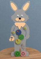 Бизиборд «Пасхальный кролик» - fgospostavki.ru - Щёлково