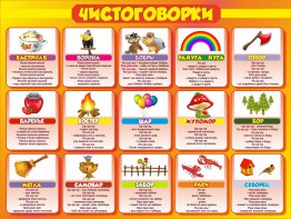 Стенд "Чистоговорки", часть 1 - fgospostavki.ru - Щёлково