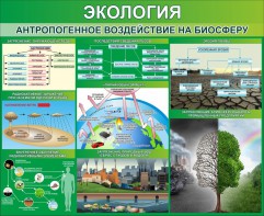 Стенд "Экология. Антропогенное воздействие на биосферу" - fgospostavki.ru - Щёлково