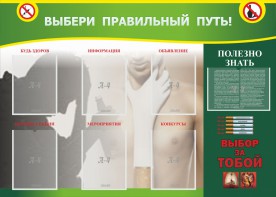 Стенд "Выбери правильный путь!" - fgospostavki.ru - Щёлково