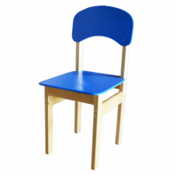 Стул детский (спинка и сиденье цветные) рост. гр. 0 - fgospostavki.ru - Щёлково