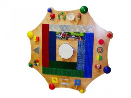 Тактильный диск с декоративными элементами - fgospostavki.ru - Щёлково