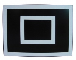 Щит баскетбольный навесной на шведскую стенку (ламинированная фанера), размер 700х700 миллиметров - fgospostavki.ru - Щёлково