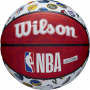 Мяч баскетбольный Wilson NBA All Team (размер 7, резина, тренировочный) - fgospostavki.ru - Щёлково