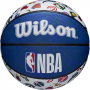 Мяч баскетбольный Wilson NBA All Team (размер 7, резина, тренировочный) - fgospostavki.ru - Щёлково