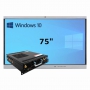 Интерактивная панель 75" (встроенный ПК, Win10) - fgospostavki.ru - Щёлково