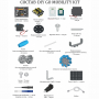 Robo kit DIYGO Мобильный робот с колесами всенаправленного движения - fgospostavki.ru - Щёлково